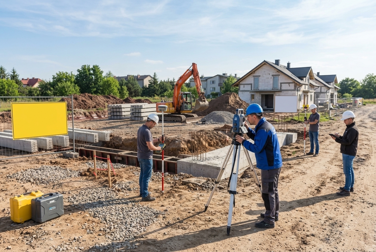 Pomiar geodezyjny działki i budynku – rodzaje i zastosowania